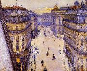 Gustave Caillebotte Rue Halevy oil painting reproduction